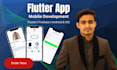 develop a professional flutter mobile app for android and ios with firebase