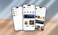 design modern food ordering mobile app UI UX design