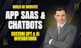do custom ai saas software development as a full stack developer