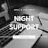 night shift customer support, email, chat only