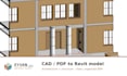 do revit bim modeling, convert cad or PDF to revit, deliver rvt and ifc
