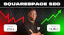build SEO optimized squarespace website to rank no1 google