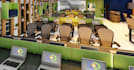 create 2d to 3d modern working office space,render commercial space,layout desig