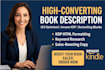 write a best seller blurb or rewrite your book blurb