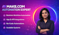 automate business workflow and integrations using make com, workflow integration