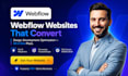 develop a professional webflow website