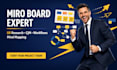 create miro boards for UX research, cjm, workflows mind mapping