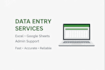 handle data entry and excel spreadsheet tasks