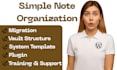 organize your digital notes into a simple personal system