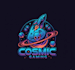 design a professional space gaming  logo