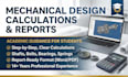 help mechanical engineering students with design calculations and report