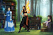 create fantasy game key art and illustrated covers