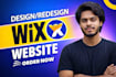 build rebuild wix website development, wix website design, wix website redesign