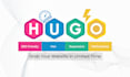 build a fully responsive hugo static website as a hugo expert