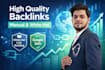 build high quality manual and white hat backlinks