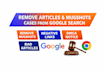 remove mugshots, erase bad articles false news, delete negative links on google