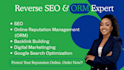 do online reputation management and reverse SEO