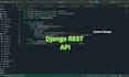 build django rest API backend for your web or mobile app