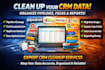 clean up pipelines fields and data in pipedrive zoho hubspot notion crm inforcrm