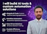 build ai tools and custom automation solutions