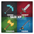 help you with skills xp in hypixel skyblock