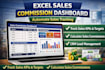 build an automated sales commission calculator KPI dashboard in excel