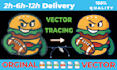 do manual vector tracing