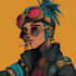 create cyberpunk and retro aesthetic characters