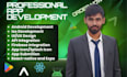 do mobile app development, ios app, android app creation react native developer