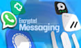 build end to end encrypted messages and file sharing web app