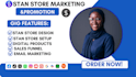 do stan store marketing, etsy stan store , stan store sales funnel and promotion