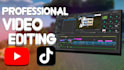 professionally edit youtube and social media videos