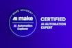 do any agentic automation using make, uipath, etc