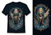 draw anime and fantasy tshirt design