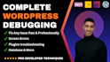 fix wordpress errors, bugs and website issues quickly