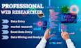 web scraping, web research, data extraction, data scraping