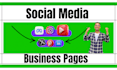 create social media business pages