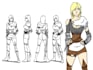 draw and design characters in anime and comic style