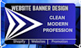 design professional website banners and visual graphics