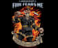 do custom t shirt skeleton firefighter logo design