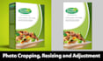 professional photo cropping, resizing background adjustment