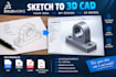 do professional 3d mechanical design and modeling in solidworks