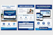 create responsive HTML CSS personal website github pages