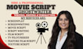 write movie script screenplay, scriptwriting, tv series, tv pilot youtube script