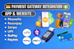fix payment gateway issues and integrate stripe paypal razorpay in 24 hours