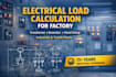 do electrical load calculation and power distribution