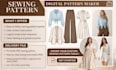 create easy to follow sewing patterns with clean and clear instruction