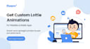 create custom lottie json animation for web and apps