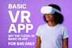 develop unity VR and ar applications for PC and VR headsets