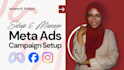 setup and manage meta ads campaign